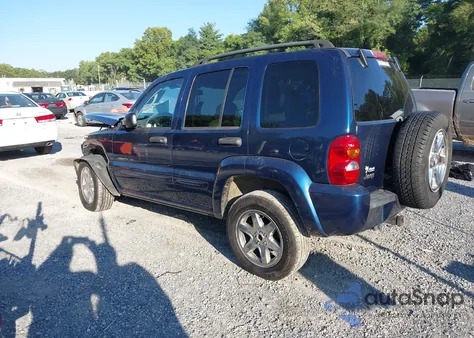 2003 Jeep Liberty Limited from USA, damaged, VIN 1J4GK58K93W703104